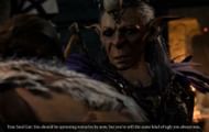 Getting branded by the Mark of the Absolute by Priestess Gut (Image via Baldur's Gate3)